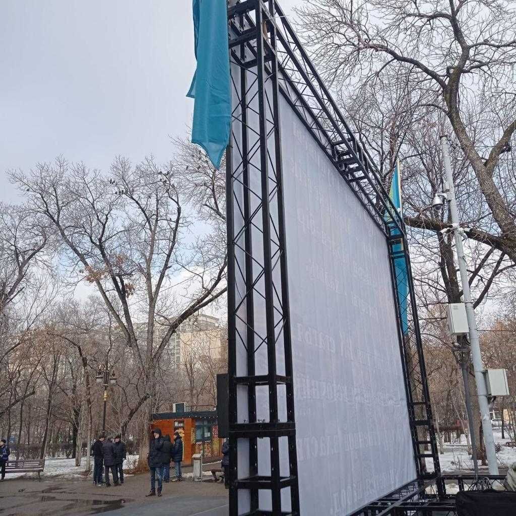 Аренда, прокат фермовые конструкции, подиум, каркасы для баннера ...