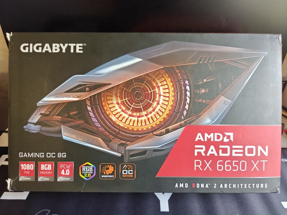 Видеокарта GIGABYTE Radeon RX 6650 XT GAMING OC 8G