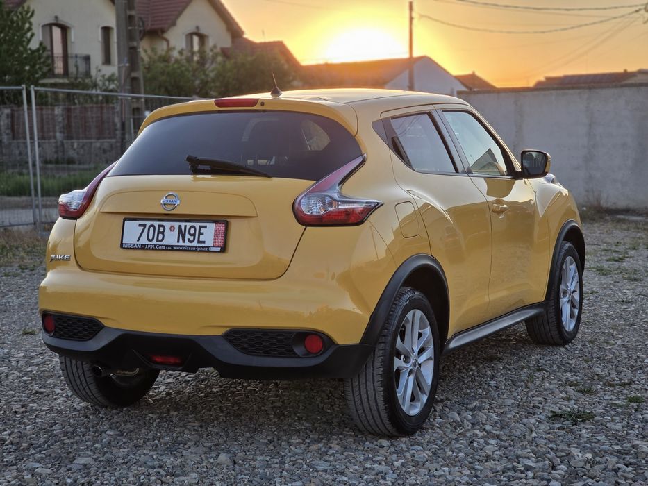 Nissan Juke Facelift Yellow Edition