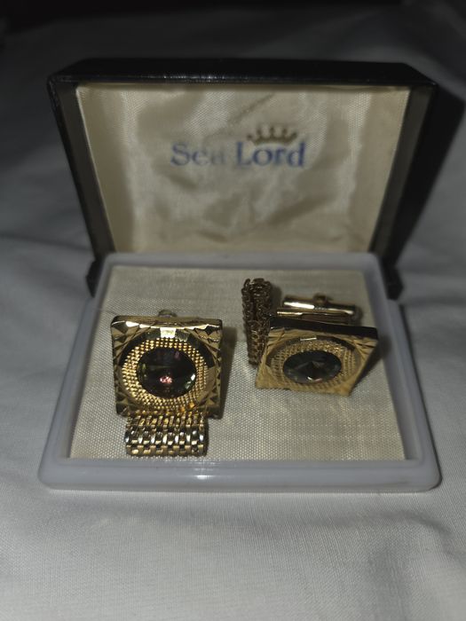 Запонки винтажные Sea Lord