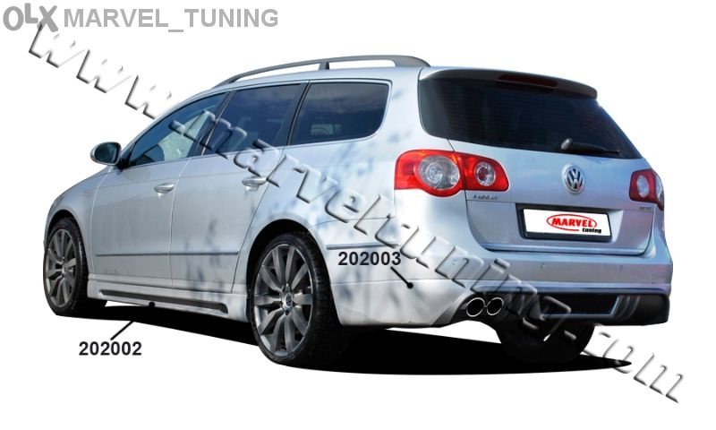 Тунинг Кит (комплект спойлери) за Vw Passat B6 (3c) (пасат) гр. Сливен ...