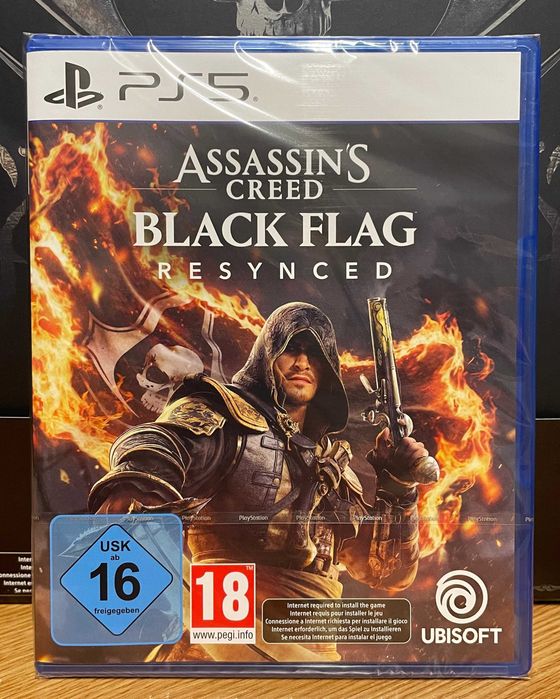 Assassin's Creed Black Flag Resynced PS5 Deluxe edition + pre-order bonus (sigilat)