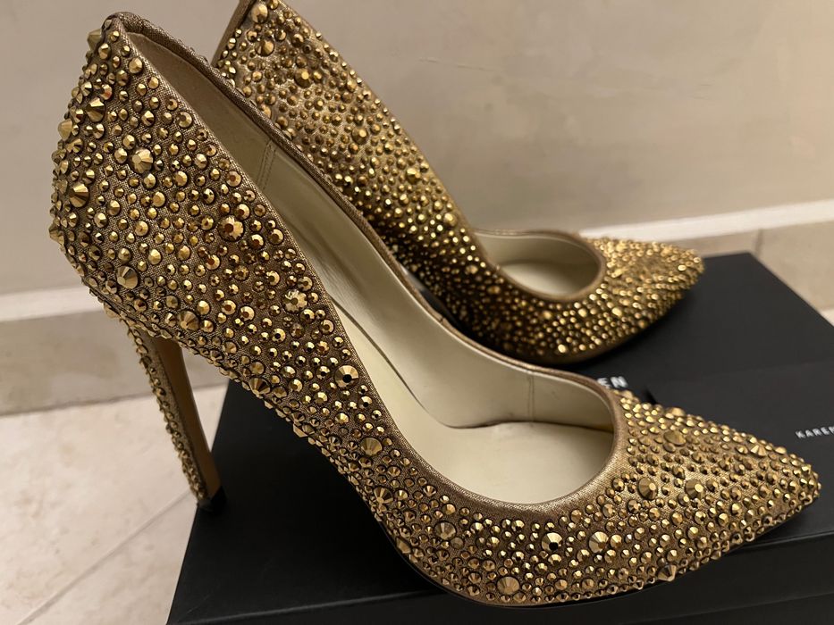 Karen Millen - обувки с камъни сваровски. Michael Kors, Bianci  -  39 номер - 50 евро.