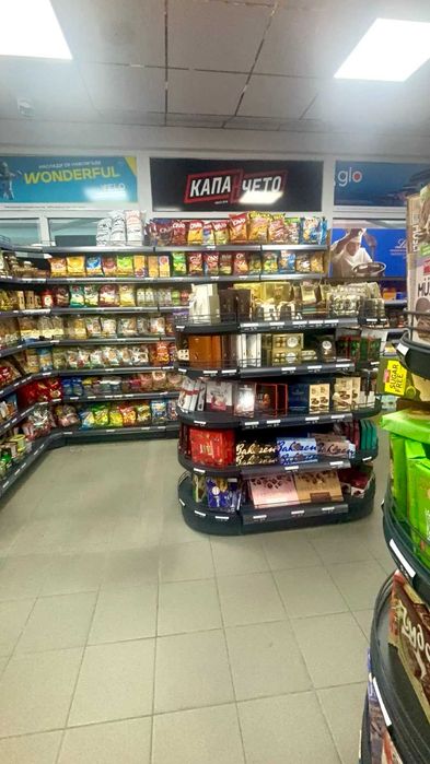 НОВО! Стелажи за магазин, крайстенни, островни и ъглови!