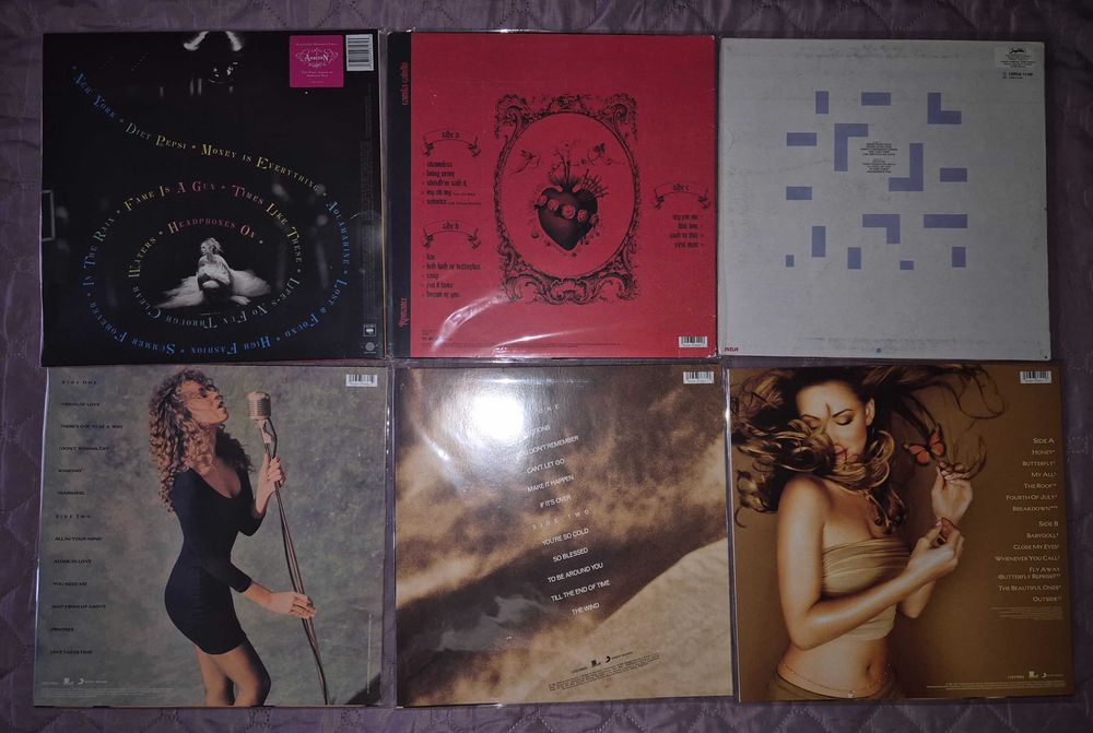 Грамофонни плочи - Addison Rae, Dua Lipa, Mariah Carey и др.