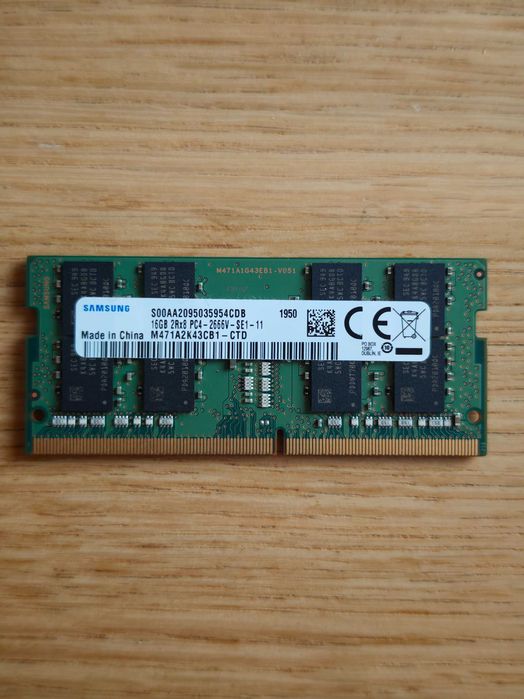 16GB DDR4 2666 RAM за лаптоп