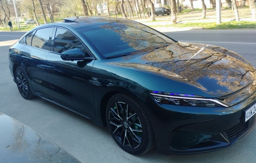 Продаётся BYD HAN  Limeted,3,9 секунд. Бивайди хан 2 моторли энг фулли