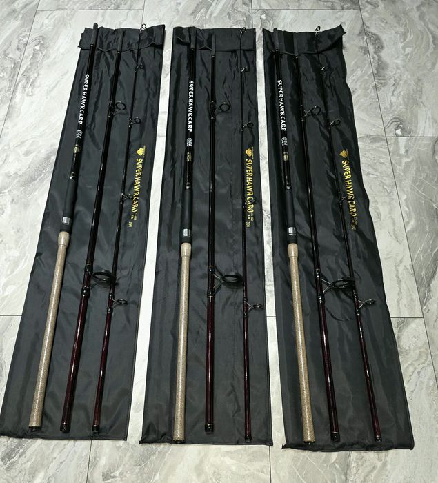 SET 3 Lansete Crap Diamant Alb 4.0Lbs din 3 Tronsoane NEW 2026