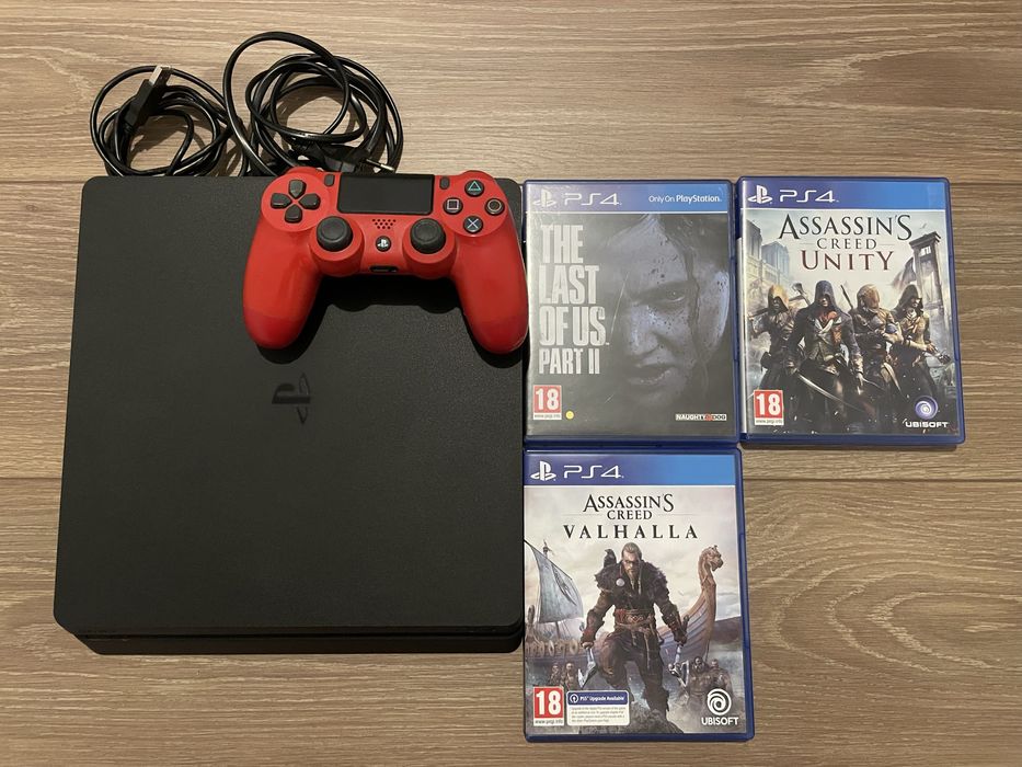 Vand PS4 slim + jocuri