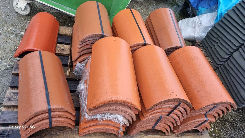 Țiglă Coama acoperiș beton