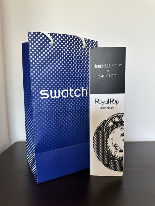 Ap x Swatch Lan ba and Ocho negro