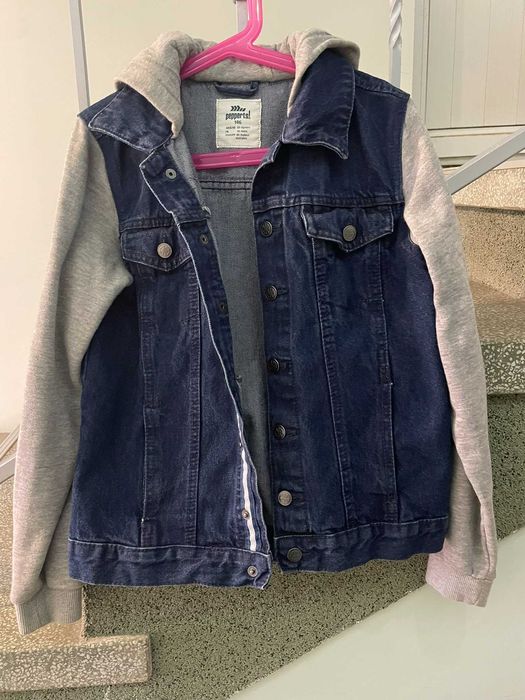 Детско яке дънково