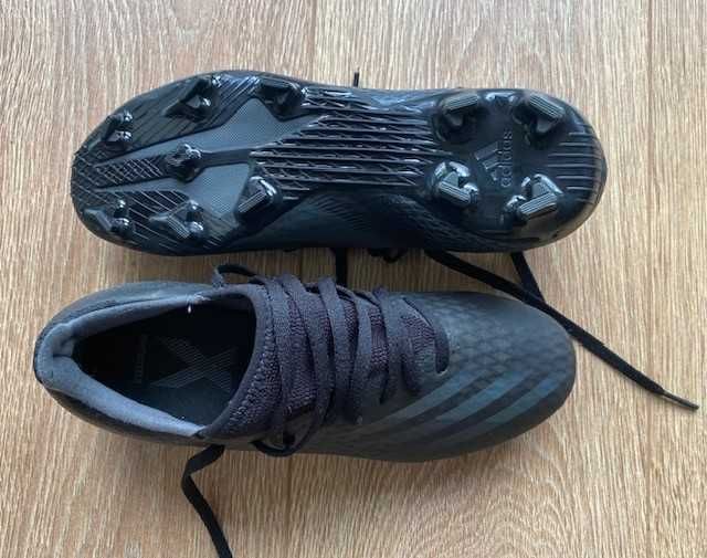 Adidas X Ghosted FG FH7833 | Crampoane fotbal | EU 37⅓ | Negru, noi