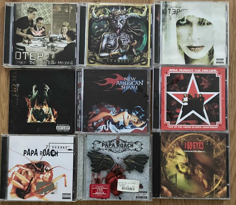 Рок, метъл, готик оригинални дискове CD metal 1. НАМАЛЕНИ ЦЕНИ.