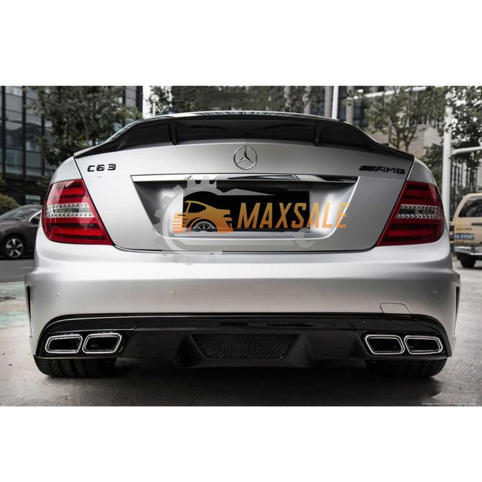 Mercedes-Benz C-class лип спойлер багажник мерцедес w204 в204 R Style