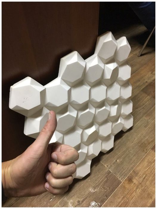 Продажа и производство 3д гипсовые панели