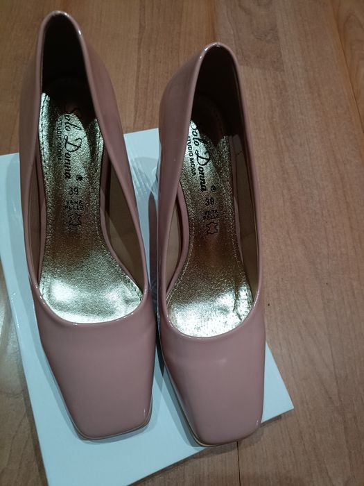 Pantofi din piele ecologica, mărime 39