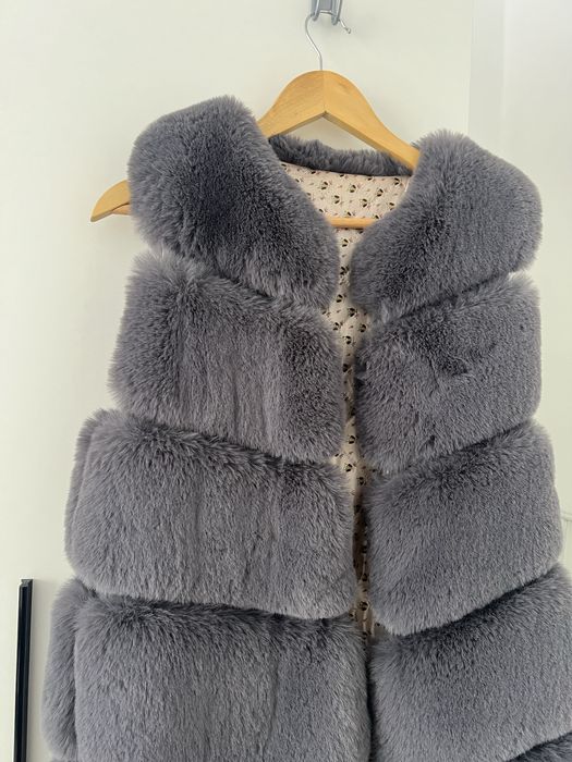 Vesta cu blana copii