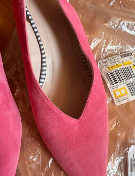 Pantofi decupati spate/sandale Gant piele 41 noi