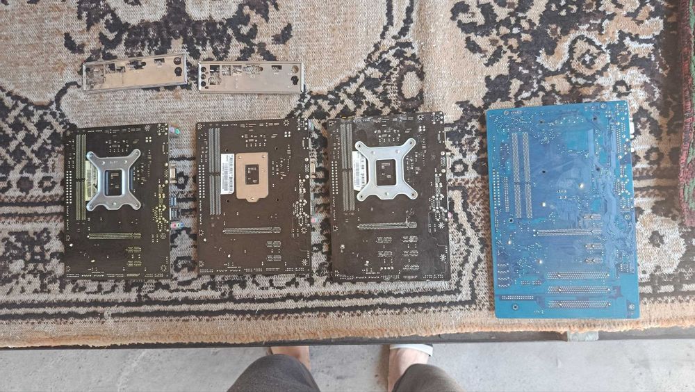 плата biostar h110 + cpu g4400,  2 ta bir xil