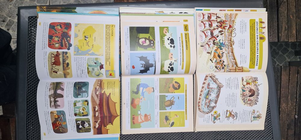 6 Enciclopedii ilustrate ptr copii - 150 ron toate 6