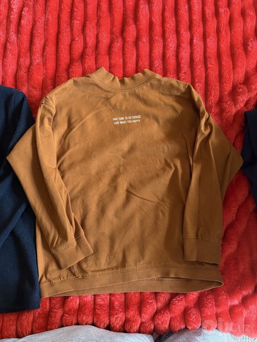Кофта лонгслив полуводолазка zara 6 лет