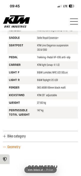 Bicicleta KTM MACINA GRAN 610