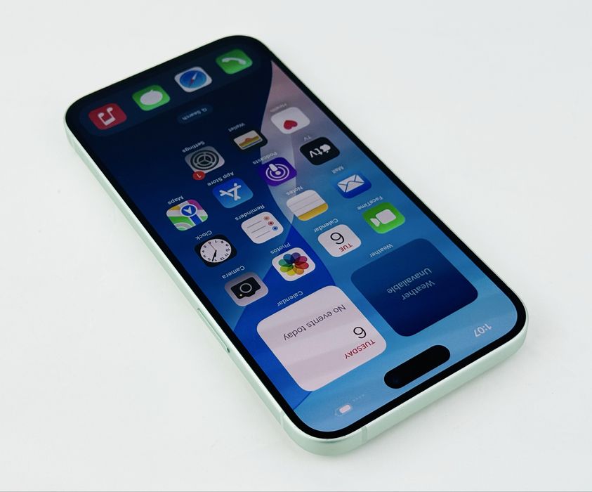 Apple iPhone 15 128GB Green Перфектен! Гаранция!