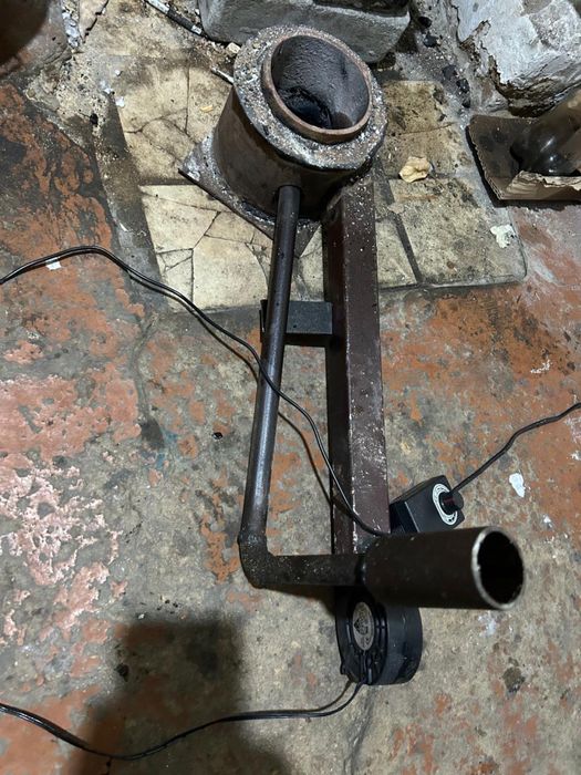 Печь на отработанном масле