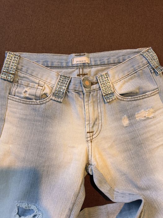 Blugi y2k Pinko talie joasa