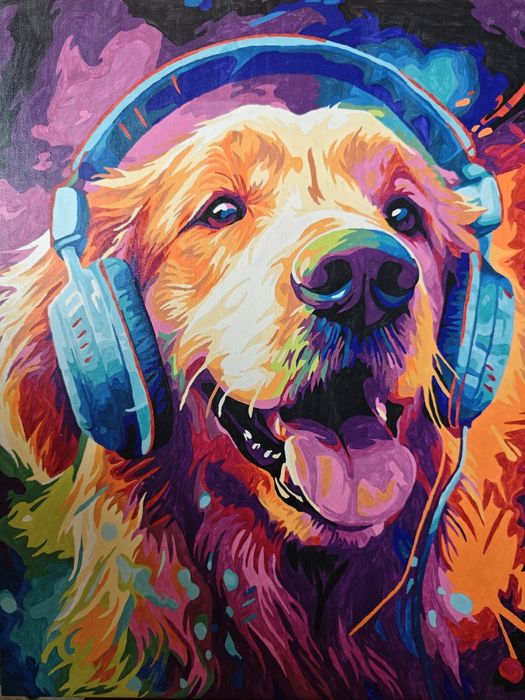 Картина "Лабрадор"