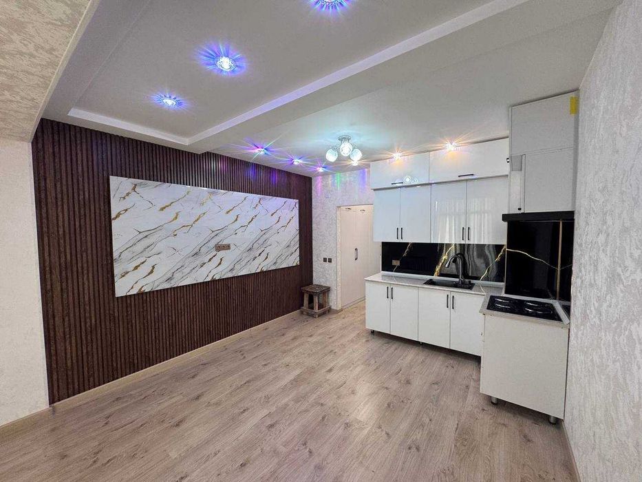 Новостройка на Юнусабаде 13 квартал 1/3/10 студия с ремонтом=