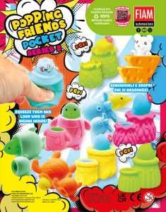 Играчки в капсула 65мм - Popping Friends