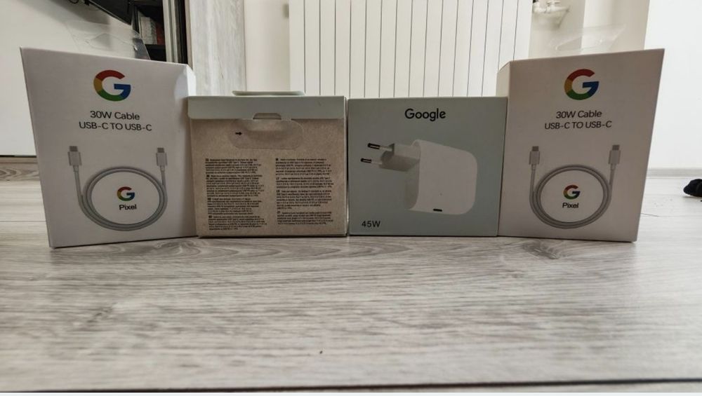 Incarcator Google Pixel 45w charger  usb c pt pixel 10. 9. 8. 7