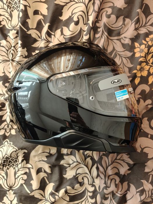 Каска за мотор HJC i71 Черен гланц размер 2XL