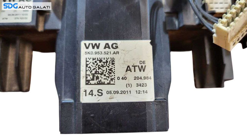 Ansamblu Maneta Manete Bloc Lumni Semnalizare Stergator Volkswagen Tiguan 2008 - 2018 Cod 5K0953502K 5K0953521AR [LR2114]