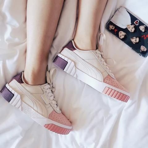 Дамски кецове Puma Cali Remix Bridal Rose безплатна доставка