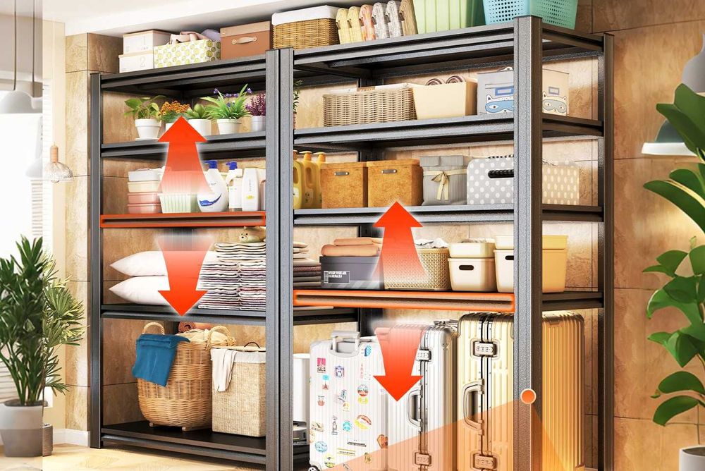 металический органайзер/ этажерки для хлама/ с регулируемыми полками