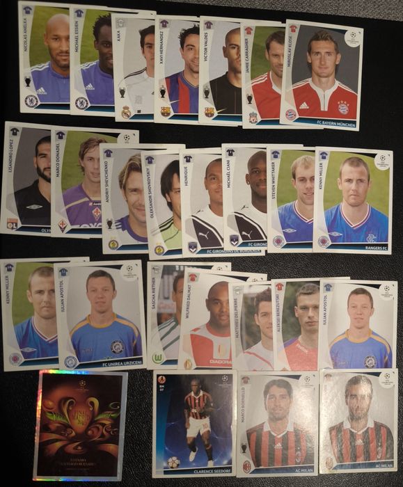 Stickere Panini UEFA Champions League
