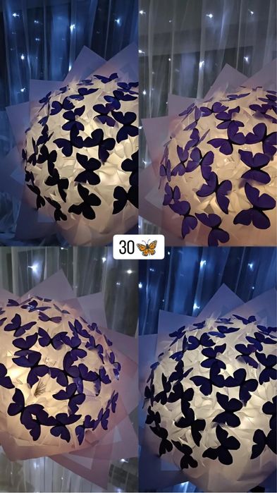 Букет из бабочек