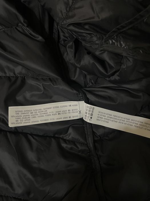 Ново яке гъши пух Oysho Ойшо Zara с качулка черно guess michael kors