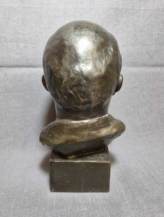 Бюст. В.И.Ленин. 19см. Силумин.