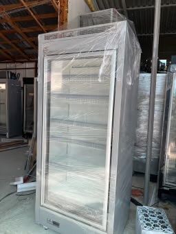 Congelator vertical reconditionat, o usa, 210x90x67 cm, import Polonia JBG2
