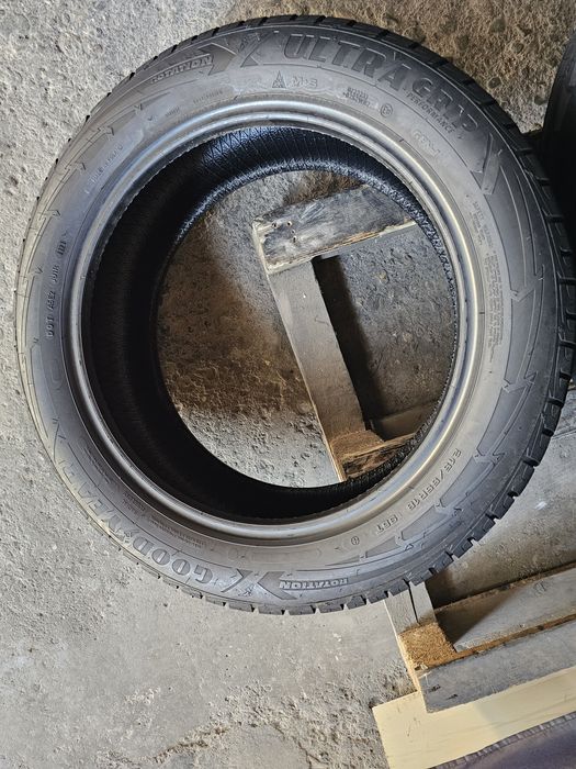 4 anvelope iarna 215 55 18 Goodyear 2021 6.5mm