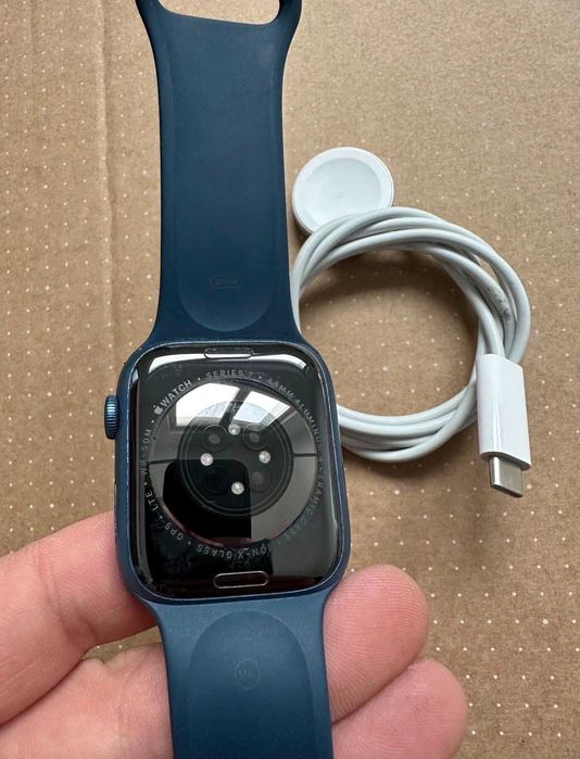 Apple Watch 7 Blue de 45mm GPS+ Cellular(e-Sim)