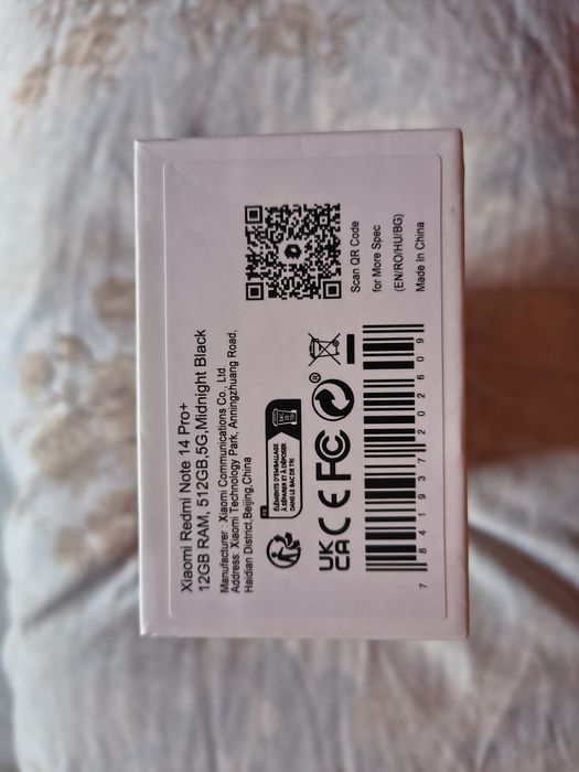 Xiaomi Redmi Note 14 Pro+ 5G – 12GB RAM / 512GB