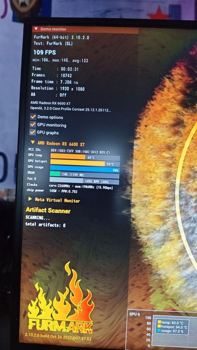 Placă video RX 6600 XT 8GB PowerColor Red Devil