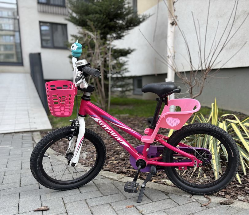 Bicicleta copii Specialized 16 " , 4-6 ani, chiar 7, are roți ajutatoare,  Brasov