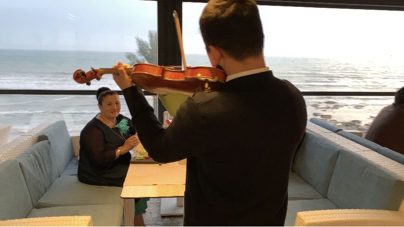 Музыкант Скрипач На Мероприятие