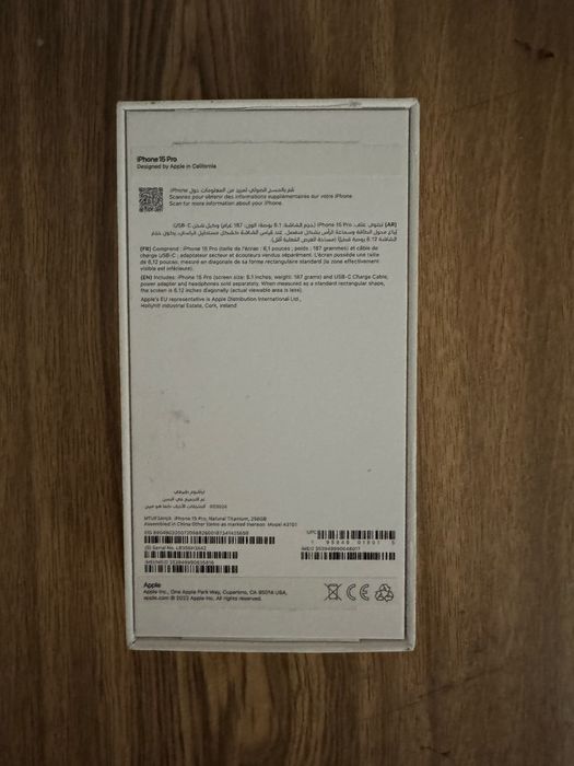 IPhone 15 Pro 256 gb